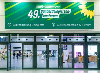 Federal Delegates' Conference of Alliance 90/The Greens at the Karlsruhe Exhibition Centre