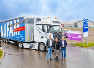 Sicher parken an der A5: Messe Karlsruhe unterstützt den Kampf gegen die Lkw-Stellplatznot
