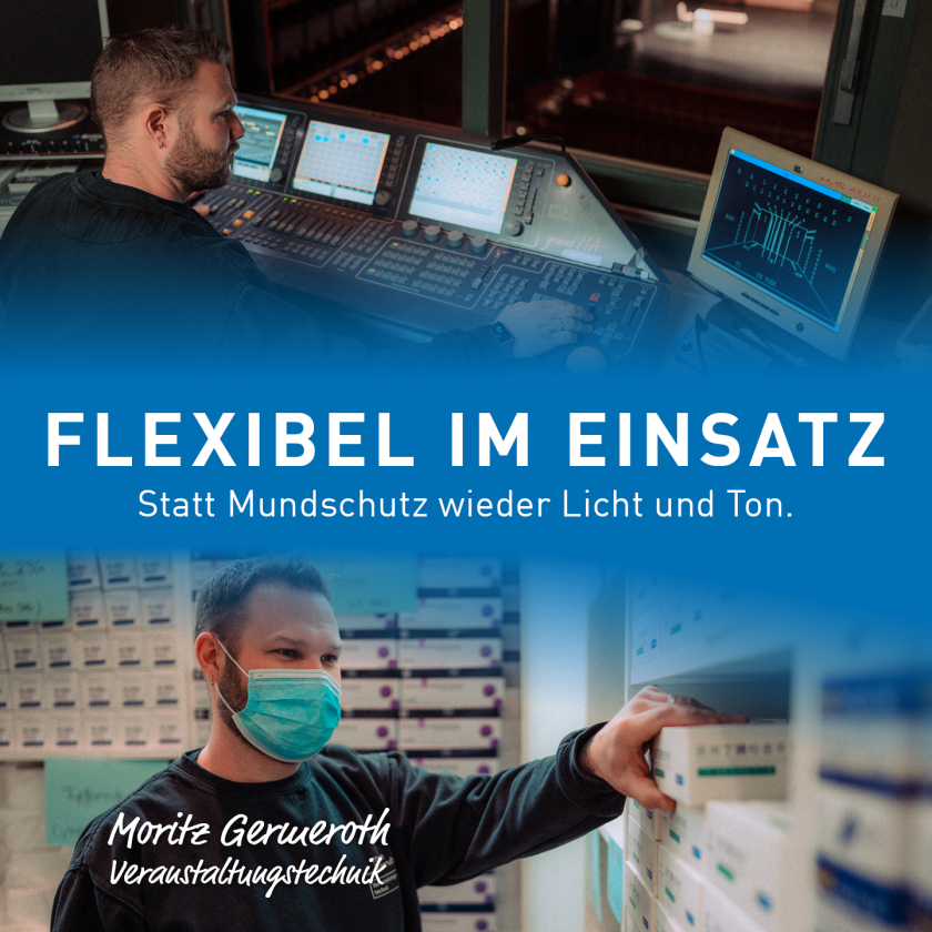 Moritz Germeroth flexibel im Einsatz