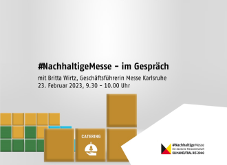 Webtalk: #NachhaltigeMesse – im Gespräch