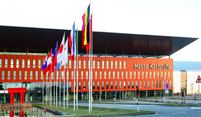 Karlsruhe Trade Fair Centre in Karlsruhe-Rheinstetten
