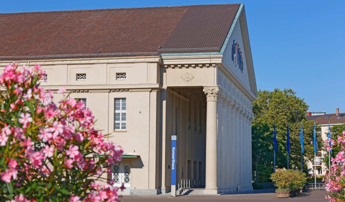 Exterior view of the Konzerthaus