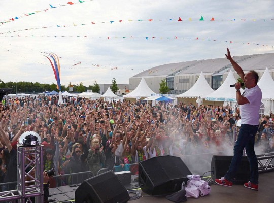 Open-Air-Event auf dem Freigelände 