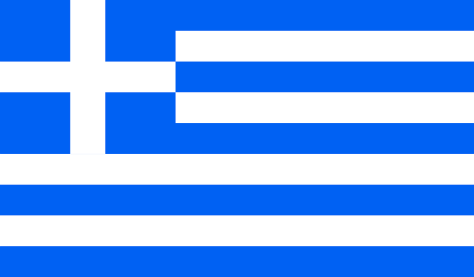 Landesflagge Griechenland Grafik 