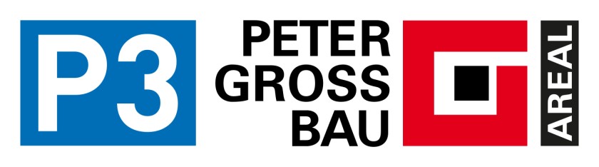 Logo des P3 des Peter Gross Bau Areal