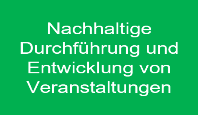 Grüner Kasten mit folgender weißer Aufschrift 