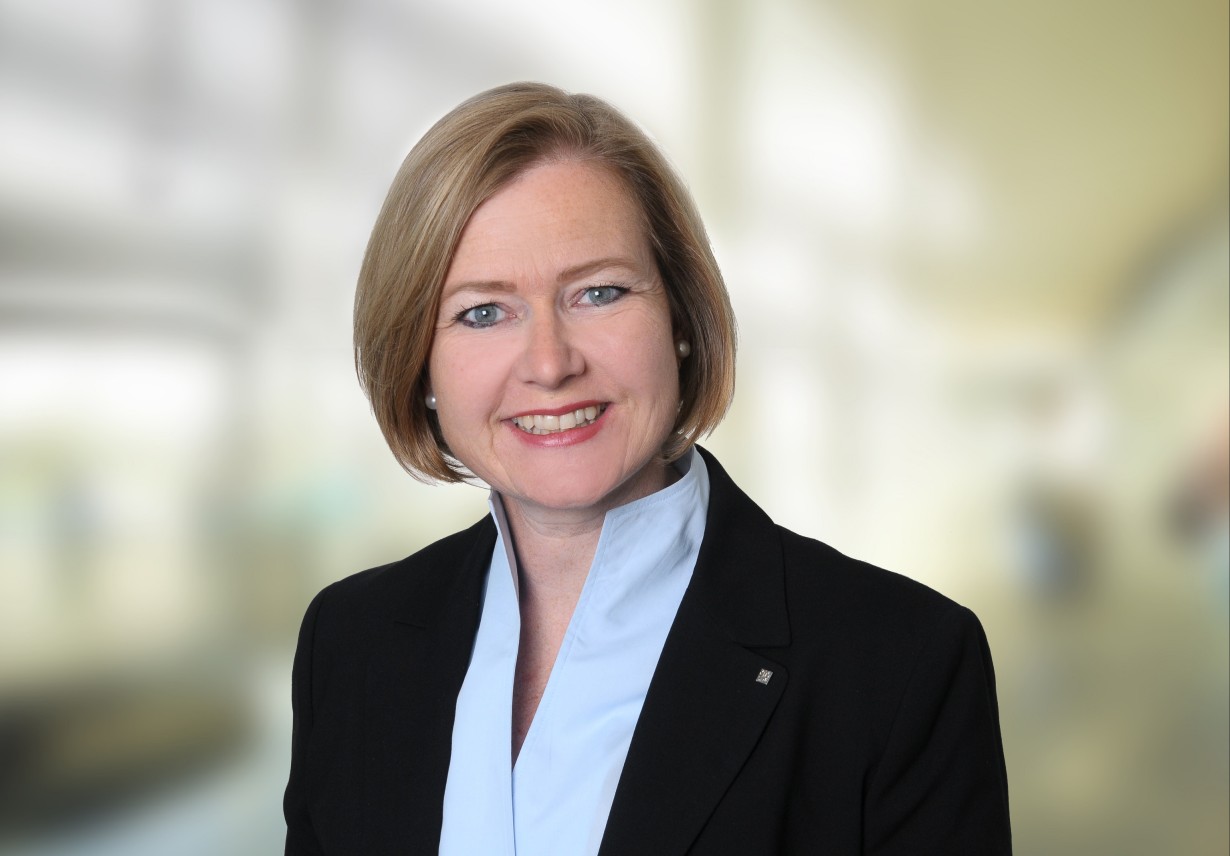 Potrait von Britta Wirtz, Geschäftsführerin der Messe Karlsruhe