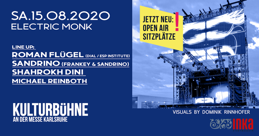 Compost Records presents: Roman Flügel, Frankey & Sandrino, Shahrokh Dini und Michael Reinboth