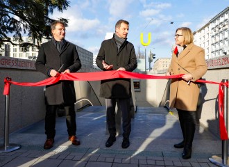 In nur 4 Minuten vom Hauptbahnhof zum Kongresszentrum