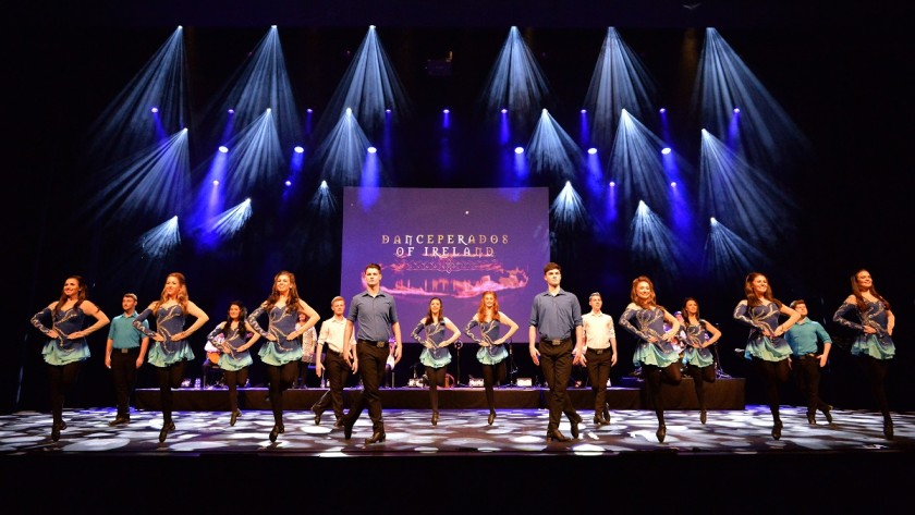 Die Danceperados of Ireland auf der Bühne.
