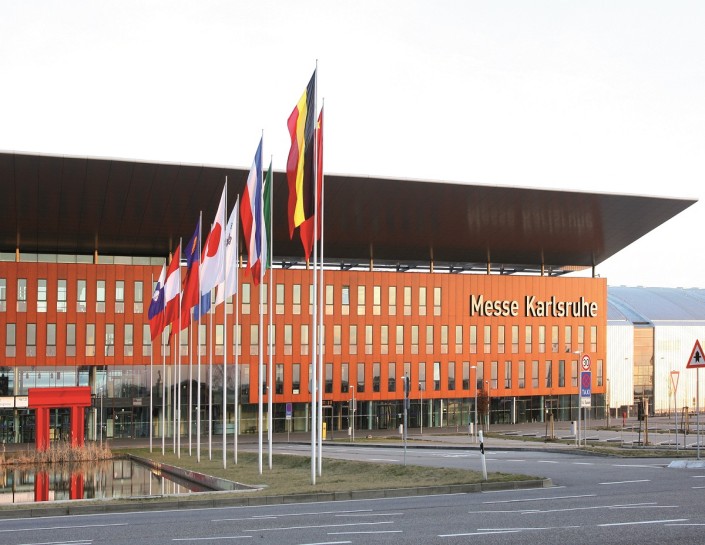 Messe Karlsruhe front view 