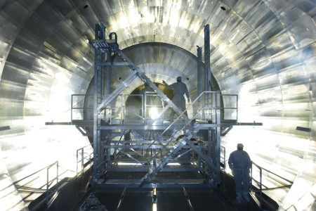 Innenausbau in KATRIN, Karlsruher Institut für Technologie